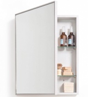 Oyster oak Slimline '550' Bathroom Cabinet